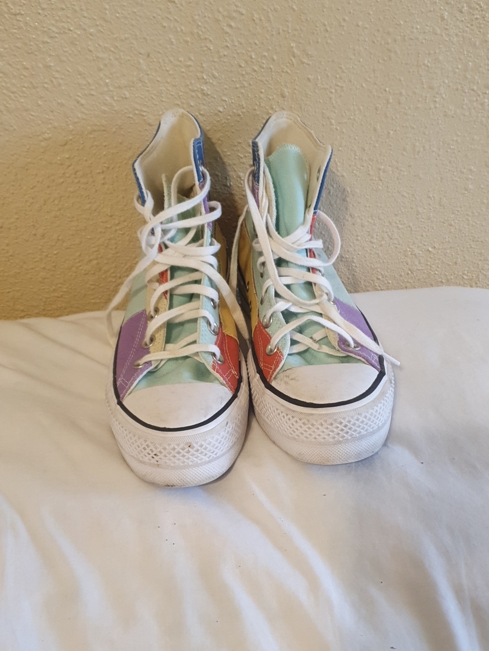Converse White Sneakers - Women's